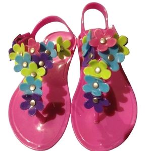 Flowered Sandals
